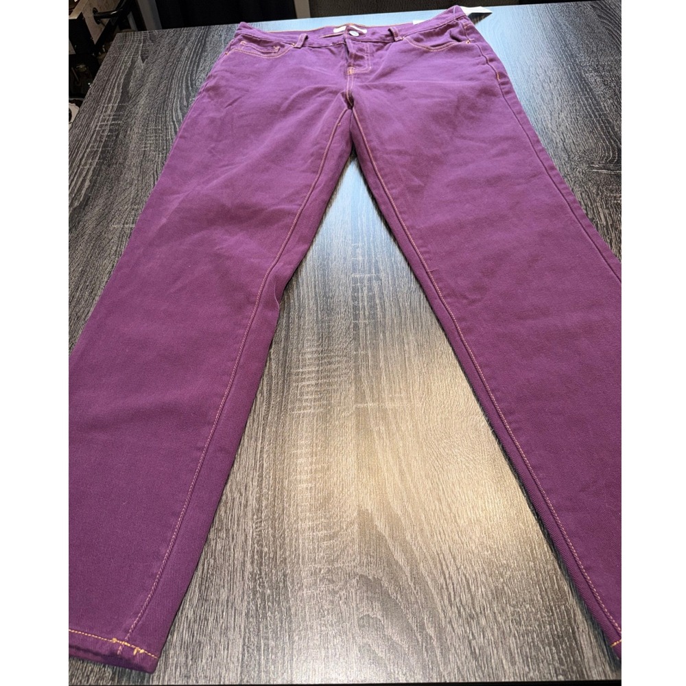 PacSun Violet Purple Low Rise Straight Leg Jeans Size 28 NWT